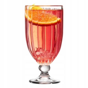 Szklanka na nóżce kieliszek do koktajli drinków 420ml Alia Ambition