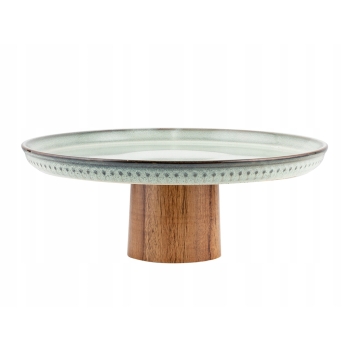 Patera ceramiczna na Ciasto Tort Etna 30 cm Florina Boho Styl