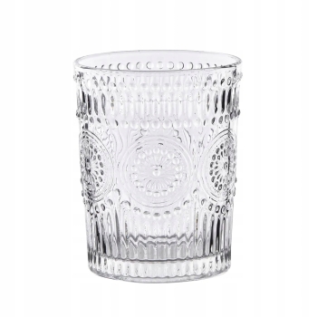 Szklanka Rosetta szklana wzorzysta 340 ml