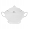 Biała waza porcelanowa do zupy 2,5L Tadar