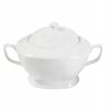 Biała waza porcelanowa do zupy 2,5L Tadar