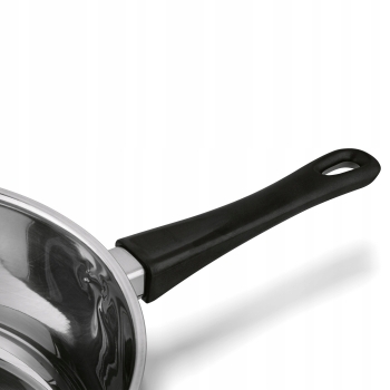 Rondel stalowy z uchwytem Prosty 14cm 0,8l Tadar