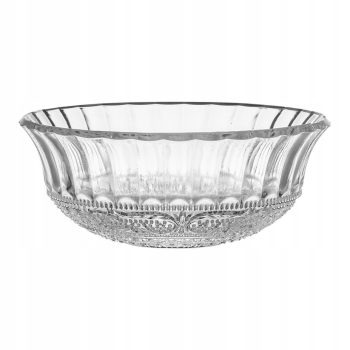 Salaterka szklana miseczka Lauro 17 cm ornamenty