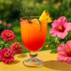 Szklanka na nóżce do koktajli drinków lemoniady Venus 310 ml 1 szt