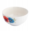 Salaterka miseczka porcelanowa 600ml 14cm Kwiaty Bukiet Maków