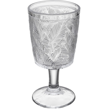 Szklanka na nóżce kieliszek do drinków Leaves przezroczysty 340ml