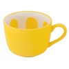 Filiżanka ceramiczna do kawy i herbaty Tropicana żółta cytryna 470 ml