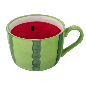 Filiżanka ceramiczna do kawy i herbaty Tropicana Arbuz 470 ml