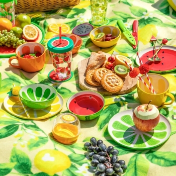 Filiżanka ceramiczna do kawy i herbaty Tropicana Arbuz 470 ml