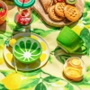 Filiżanka ceramiczna do kawy i herbaty Tropicana zielona limonka 470 ml