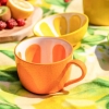 Filiżanka ceramiczna do kawy i herbaty Tropicana Pomarańcza 470 ml