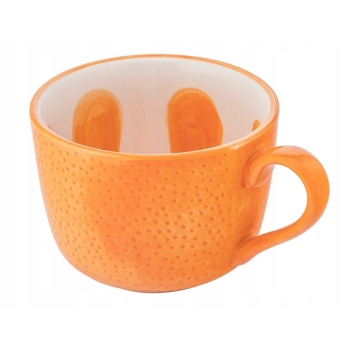 Filiżanka ceramiczna do kawy i herbaty Tropicana Pomarańcza 470 ml