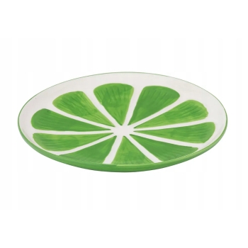 Talerz ceramiczny deserowy Tropicana Limonka 20cm