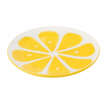 Talerz ceramiczny deserowy Tropicana Cytryna 20cm