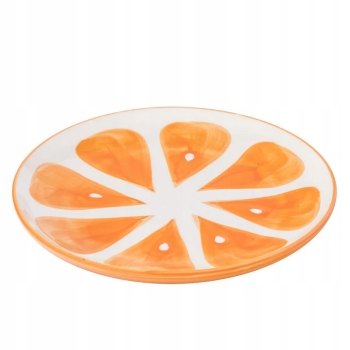 Talerz ceramiczny deserowy Tropicana Pomarańcza 20cm