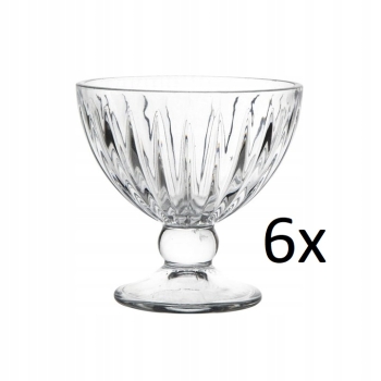 Pucharki na lody desery Zestaw 6 sztuk Venus 280 ml Altom Design