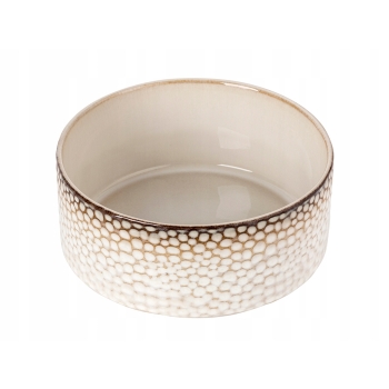 Salaterka miseczka ceramiczna 15cm Retro Gambia kremowa