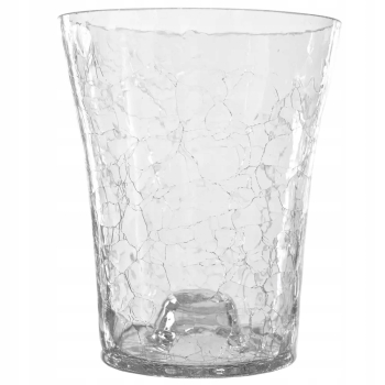 Zestaw 3 x Doniczka szklana do storczyków smukła, 14cm/17cm