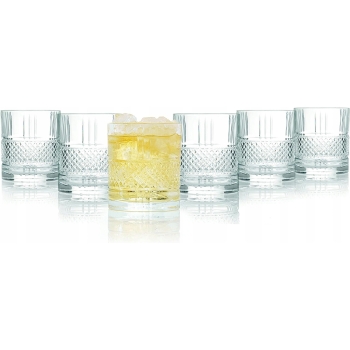 Zestaw 6 szklanek kryształowych do whisky Brillante Bohemia RCR