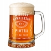 Kufel do piwa z grawerem 620ml Prezent Wieczór Kawalerski Twój Tekst