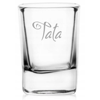 Kieliszek do wódki 50ml Tata na wesele ślub toasty