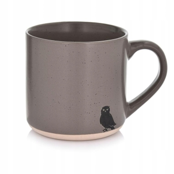 Ambition Silva Ceramiczny Kubek do kawy Ptaszek 360ml Taupe