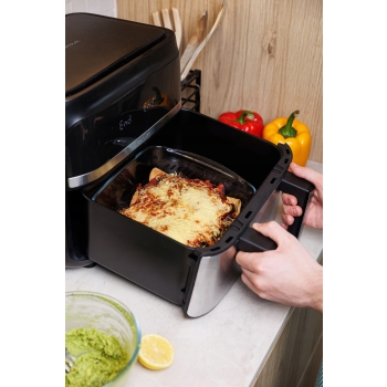 PYREX AIR FRYER Naczynie Żaroodporne Prostokątne Pojemnik 23x15x6cm 1,2L
