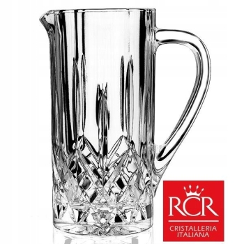 Dzbanek ze szkła kryształowego do zimnych napojów 1,2L RCR Opera