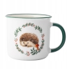 Kubek porcelanowy do Kawy Herbaty jesienny garnuszek 400ml Jeżyk