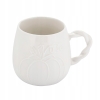 Kubek porcelanowy do Kawy Herbaty jesienny dynia z plecionym uchwytem 510ml
