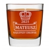 Szklanka do whisky z grawerem 250ml Imię Urodziny Prezent dla Niego