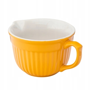 Ceramiczne naczynie z uchwytem sosjerka 550 ml 17,5cm Design Fusion Solar