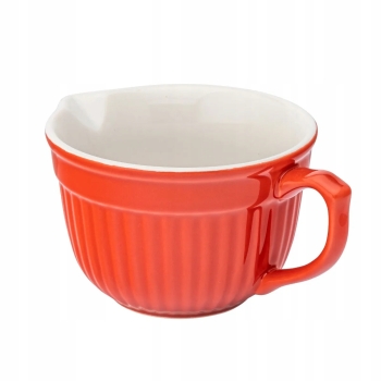 Ceramiczne naczynie z uchwytem sosjerka Fusion Coral 550 ml, 17,5cm