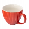 Filiżanka ceramiczna 450ml Retro Fusion Coral pomarańczowa