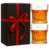 Zestaw 2 szklanki do whisky z grawerem Kryształowe 340ml Twój Napis Prezent