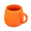 Kubek porcelanowy do Kawy Herbaty jesienny dynia z plecionym uchwytem 510ml