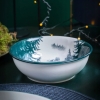 Miseczka 700 ml salaterka porcelanowa zimowa Świateczna Secret Forest