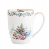 Kubek porcelanwy świąteczny Choinka Magia Świąt 350 ml