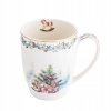 Kubek porcelanwy świąteczny Choinka Magia Świąt 350 ml