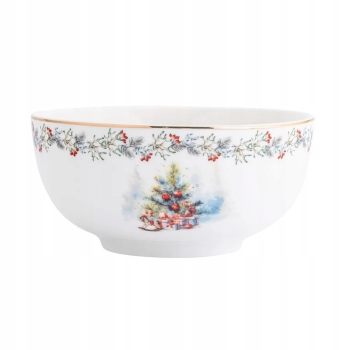 Miseczka salaterka porcelanowa świąteczna Choinka Magia Świąt 600 ml