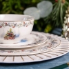 Talerz obiadowy świąteczny Choinka Magia Świąt 26,5 cm