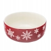 Miseczka miska salaterka 14cm 850ml Świąteczna Zimowa Choinka Śnieżynki