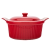 Naczynie żaroodporne okrągłe ceramiczne z pokrywką Red Chilli 2,2 l