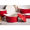 Naczynie żaroodporne okrągłe ceramiczne z pokrywką Red Chilli 2,2 l