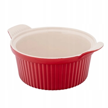 Naczynie żaroodporne okrągłe ceramiczne z pokrywką Red Chilli 2,2 l