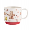 Kubek porcelanowy świąteczny Pierniczki Świąteczne słodkości 430 ml