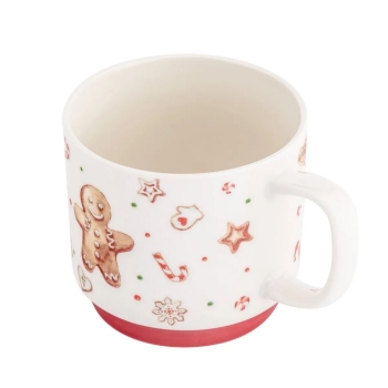 Kubek porcelanowy świąteczny Pierniczki Świąteczne słodkości 430 ml