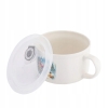 Lunchbox z uchem i pokrywką hermetyczną Pojemnik porcelanowy Elfy 800ml