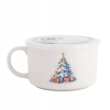 Lunchbox z uchem i pokrywką hermetyczną Pojemnik porcelanowy Elfy 800ml