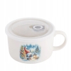 Lunchbox z uchem i pokrywką hermetyczną Pojemnik porcelanowy Elfy 800ml
